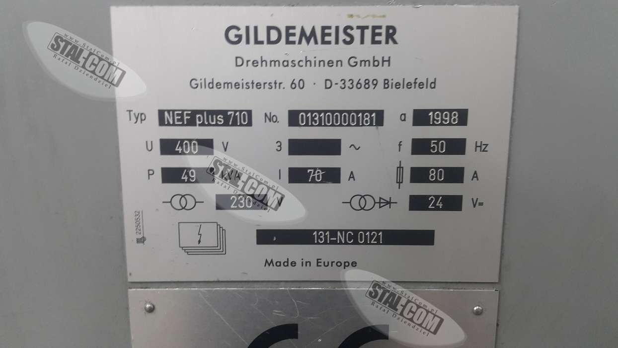 Gildemeister NEF 710