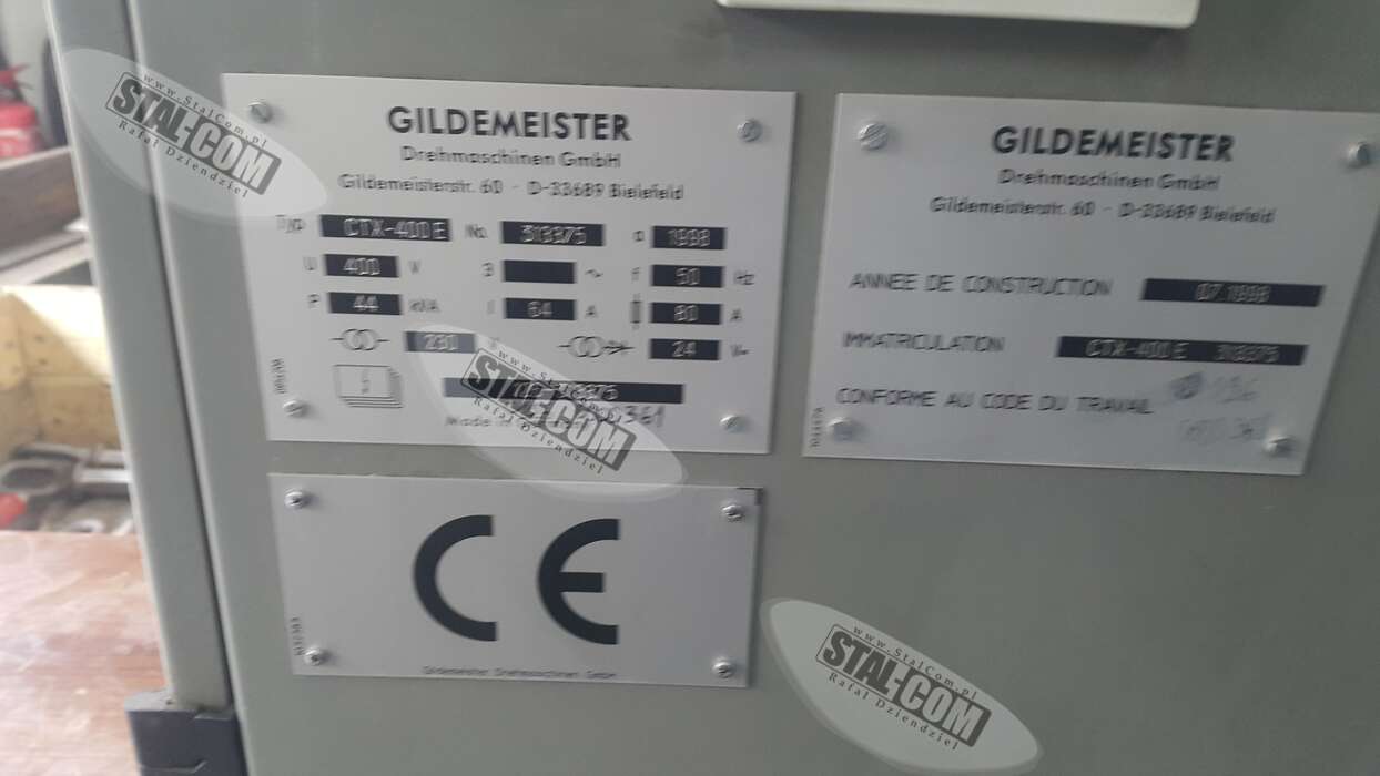 Gildemeister CTX 400E V3